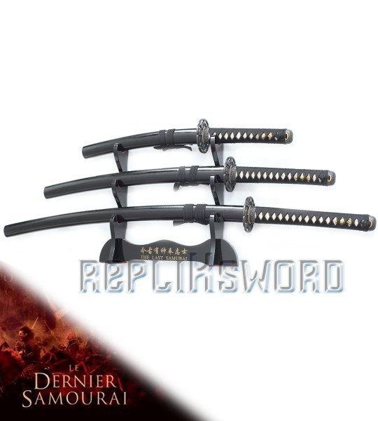 Set 3 Katanas - Le Dernier Samourai