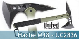 Hache et Boussole Tomahawk - Hachette M48 - UC2836