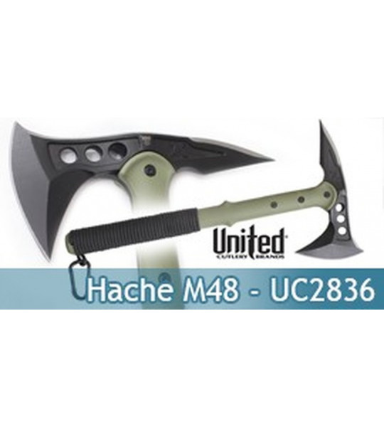 Hache et Boussole Tomahawk - Hachette M48 - UC2836