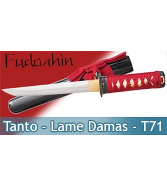 Tanto Fudoshin Lame Damas - Tanto T71