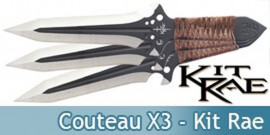 Couteau X3 Kit Rae - KR0057