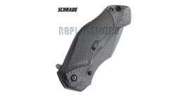 Couteau Schrade SCHA4B - Black Edition