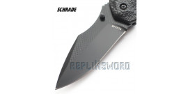 Couteau Schrade SCHA4B - Black Edition