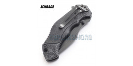 Couteau Schrade SCHA4B - Black Edition