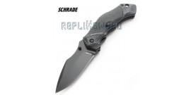 Couteau Schrade SCHA4B - Black Edition