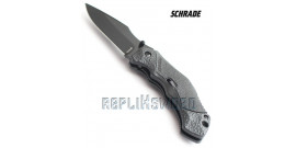 Couteau Schrade SCHA4B - Black Edition