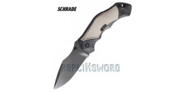 Couteau Schrade SCHA4BG - Grey Edition