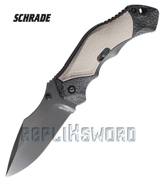 Couteau Schrade SCHA4BG - Grey Edition