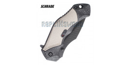 Couteau Schrade SCHA4BG - Grey Edition