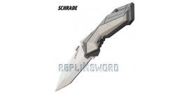 Couteau Schrade Grey SCHA3 - Grey Edition