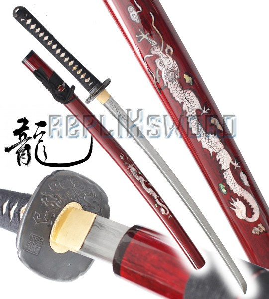 Bushido - Katana Red Dragon - Damas