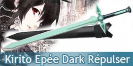 Sword Art Online Epée de Kirito Dark Répulser 