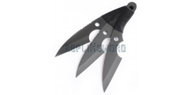 Couteau de Lancer X3 - Black