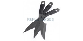 Couteau de Lancer X3 - Black