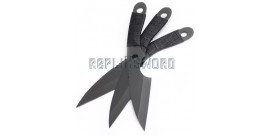 Couteau de Lancer X3 - Black
