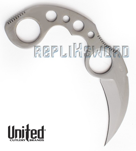 Undercover Couteau Karambit Silver United Cutlery UC1466