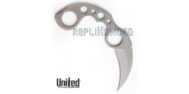 Undercover Couteau Karambit Silver United Cutlery UC1466