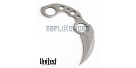 Undercover Couteau Karambit Silver United Cutlery UC1466