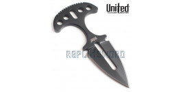 PUSH DAGGER BLACK SKINNER/COUTEAU DE CEINTURE/COMBAT