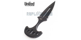 Undercover Couteau Tactical X2 Push Dagger Black UC1487B