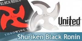 Black Ronin Shuriken Silver UC2683 United Cutlery