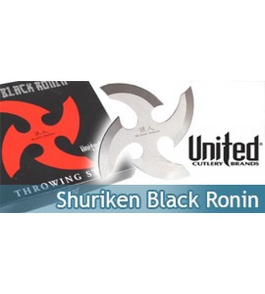 Black Ronin Shuriken Silver UC2683 United Cutlery