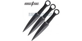 Set 3 Kunais Black - Perfect Point Couteau RC-086-3