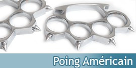 Poings Américains Tactiques, Poings Américains de Défense - Repliksword