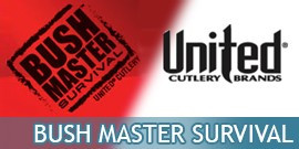 Bush Master Survival Couteaux United Cutlery, Couteaux de Survie, Poignards de Survies, Hachette de Survie - Repliksword