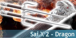 Sai d'Arts Martiaux, Sai d'Entrainements, Sai de Démonstration - Repliksword