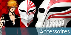 Accessoires Bleach, Masques Hollow, Brassards des Capitaines - Repliksword