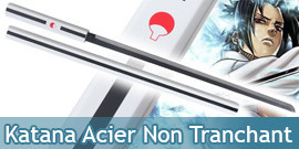 Naruto Katana Acier Non Tranchant