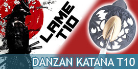 Danzan Katana LameT10, Katana Japonais Qualité - Repliksword