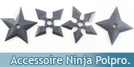 Achat épée ninja pas cher, Shuriken ninja plastique - Repliksword